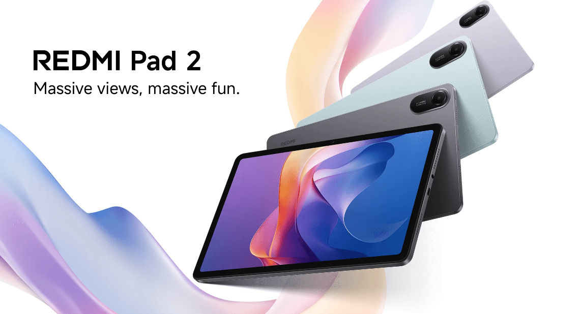 Xiaomi Redmi Pad 2 LTE 4GB Ram, 128GB - Mint Green| Dream 2000