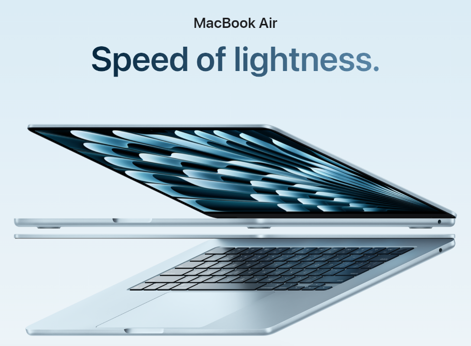 Apple MacBook Air M4, 16GB Ram, 256GB SSD, 13.3 inch, MW123HN/A