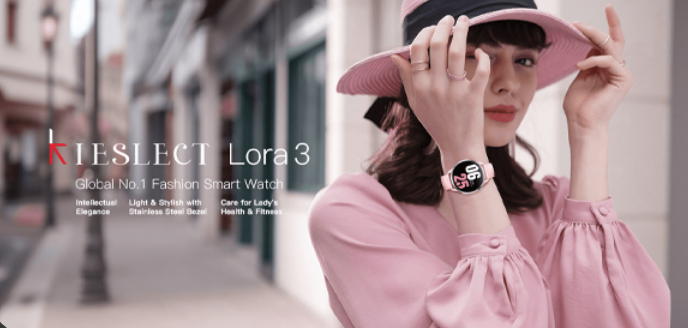 Kieslect Lora Reno 3 Smart Watch - Starlight| Dream 2000