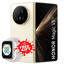 Honor Magic V5 Dual SIM, 512GB, 16GB RAM, 5G - Ivory White With