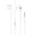 HOCO Earphone M101 Wired 3.5MM - 1.2M - White