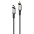 ICONIX UC1636 Cable Type-C to Lightning Quick Charge - Black