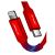 Jsaux Cl0034 Cable Type-C To Lightning 1.2m - Red