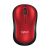 Logitech Mouse Wireless M185 - Black and Red 