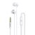 Remax Earphone Wired 3.5MM RM208 - White