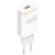 VIDVIE PLE244 Home Charger 1USB with Type-C Cable 2.4A - White