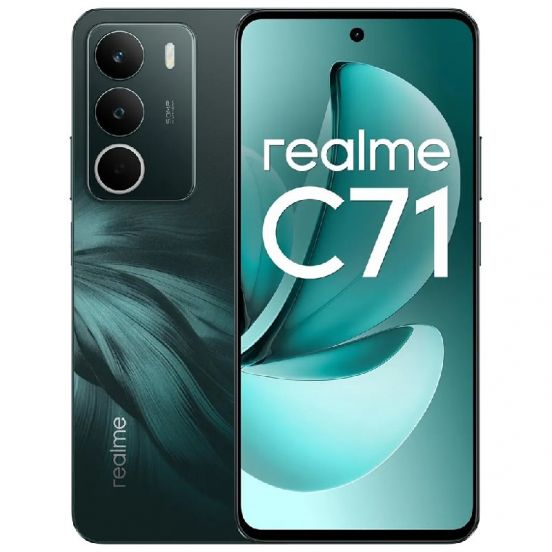realme C71 128GB フォレストアウルカラー Realme C71 4GB Ram, 128GB - Forest Owl| Dream 2000