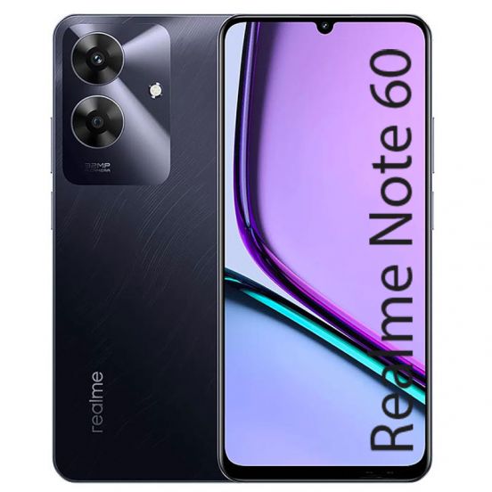 携帯電話本体 Realme note 60 3GB/64GB Black Realme Note 60 3GB RAM, 64GB - Black| Dream 2000