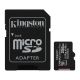Kingston MicroSD 256GB Canvas Select Plus Class 10 - 100MB/S
