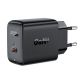 Acefast Fast Charger Adapter USB-C PD 30W - Black