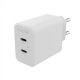 Mophie Charger Home Adapter 45W Fast 2 Port USB-C