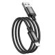 Hoco X89 USB to Lightning Charging Cable 2.4A 1M – Black