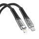 ICONIX UC1634 Cable Type-C to Lightning Super Fast Charge - Black