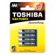 Toshiba Battery (AAA)  LR03GCP High Power