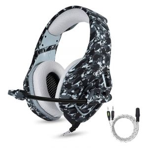 Onikuma  Headphone Gaming Wired Professional K1 - Gray