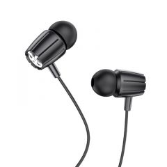 Hoco M88 Wired earphones 3.5mm with mic - Black