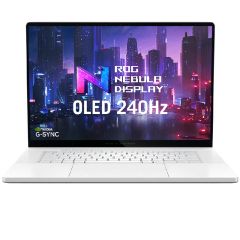  أسوس روج زفيروس G16، معالج AMD Ryzen™ AI 9 HX 370، رامات 32 جيجابايت، SSD 1 تيرابايت، NVIDIA® GeForce RTX™ 4070، شاشة 16 بوصة، ويندوز 11، GU605WI-R9321G - أبيض