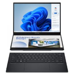  أسوس زين بوك دو لابتوب، معالج إنتل كور ألترا 7، 32 جيجابايت، SSD 1 تيرابايت، معالج إنتل آرك، شاشة 14 بوصة بدقة 3K، ويندوز 11، UX8406CA-PZ062W - رمادي