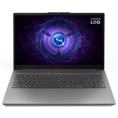  لينوفو LOQ 15IAX9E لابتوب، Intel® Core™ i7-12650HX، رامات 16 جيجابايت، 512 جيجابايت SSD، NVIDIA® GeForce RTX™ 4050 سعة 6 جيجابايت، 15.6 بوصة عالية الدقة، 83LK0061ED - رمادي