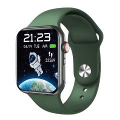 Green Lion Active Pro Smart Watch - Black/ Strap Black&Green