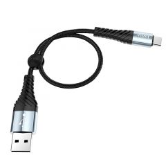 Hoco Cable USB to Type-C 0.25M, X38 - Black