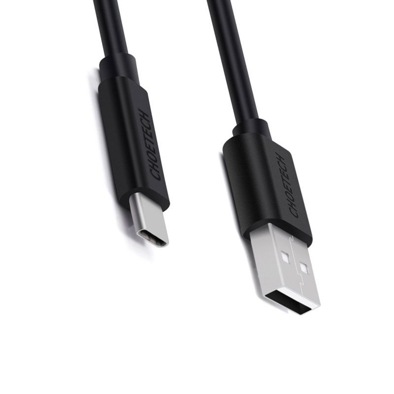 Choetech AC-0002 Type-C 3.A Cable - 1M - Black