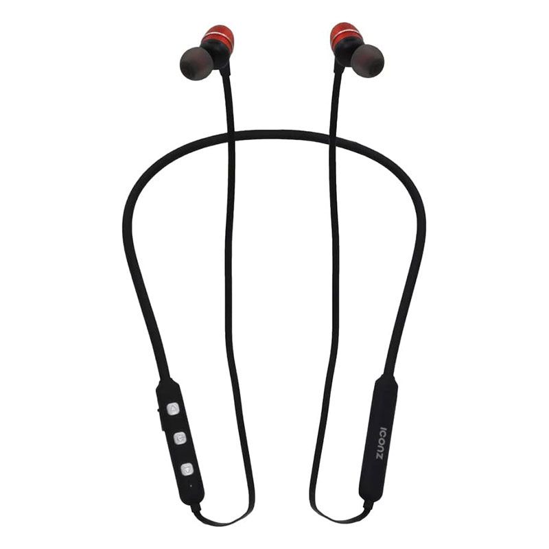 ايكونز سماعة اذن لاسلكية مغناطيسية حول الرقبة - XNB02R - احمر