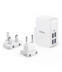 Anker Charger PowerPort Lite 4 Ports - A2042L21 _27W- White