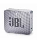 سبيكر بلوتوث JBL GO 2 - مقاوم للماء - رمادي