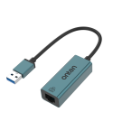 Onten OTN-5225 USB 3.0 to Gigabit Ethernet Adapter - Green