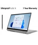 Lenovo IdeaPad Flex 5 14ALC05 82hu00vced AMD Ryzen 3, 8GB Ram, 256GB SSD, 14 inches FHD, Win 11 - Platinum Grey