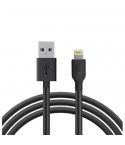 سمارت جيت كابل من USB-A إلى Lightning، طول 1متر - أسود