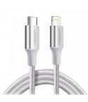 Ugreen USB-C to Lightning PD Cable 2M, 70525 - Silver