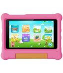 G-Tab T8s Kids Tablet (WiFi) 4GB Ram, 64GB - Gray + Pink Case