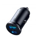 Joyroom JR-CCN05 30W A+C mini Metal Car Charger - Black