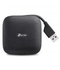 TP-Link UH400 USB 3.0 4-Port Portable Hub - Black