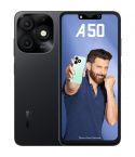 Itel A50 4G, 3GB RAM, 128GB - Misty Black