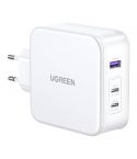 Ugreen CD289 Nexode 3 Ports PD Gan Fast Charger, 140W - White