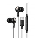 Ugreen EP103 Wired Earphones With Type-C Connector - Black