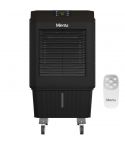 Mienta Air Cooler With Remote,85 liters with water and ice, 3 speeds, AC49138B - Black