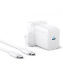 Anker Home Adapter 312 USB-C 30W Fast Charger - White - A2640K21