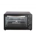 Armadillo Electric Oven With Grill 50 liter 2000W , Black - ARM-SDA-EOV-BK-0002