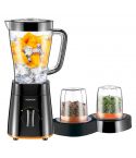 
Kenwood Blender Smoothie Maker 500W 2L With Grinder Mill, Chopper Mill, Ice Crush Function BLP15.360BK - Black
