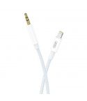 XO Cable AUX Audio 3.5MM To Lightning XO-R211A - White