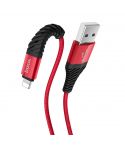 Hoco Cable Lightning X38 - Red