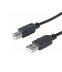 Manhattan Cable Speed USB Device - Black 