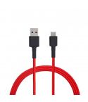 Xiaomi Cable Type-C USB High Quality Braided - Red