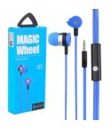 Celebrat D1 Stereo Music Earphone 3.5mm - Blue