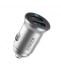 Anker Charger Car Adapter Power Drive 2 Alloy - Silver