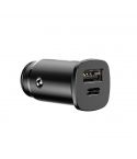 Baseus Charger Car Adapetr PPS 30W - Black